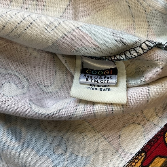 COOGI/Royal COOGI Black and Multicolor Dashiki Style Tee XXXL T27 - Picture 10 of 13